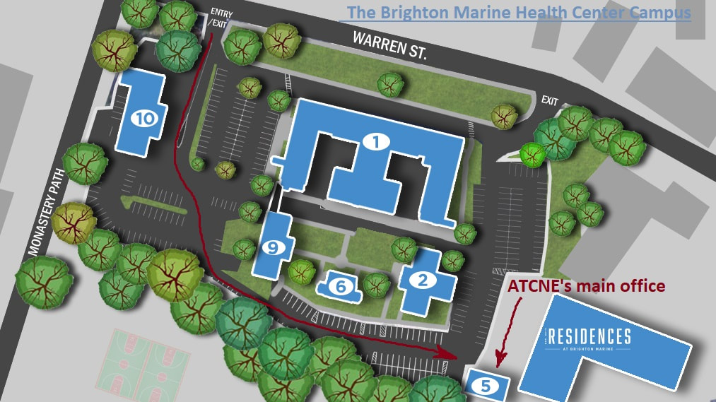 Brighton Marine Health Center map